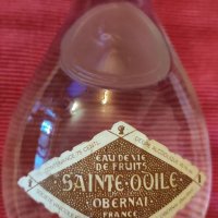 Шише,бутилка,Saint Odile Piore Williams на Sainte R. Lalique Bouteille. , снимка 3 - Антикварни и старинни предмети - 39316831