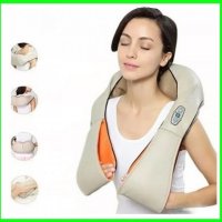 ПРОМО*** ШИАЦУ МАСАЖОР ЗА ТЯЛО MASSAGER OF NECK KNEADING , снимка 2 - Масажори - 29746177