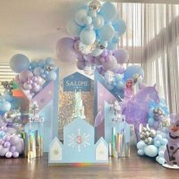 Украса с балони Декор Замръзналото кралство  Frozen , снимка 2 - Декорация - 44192954