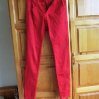 Червен летен панталон, снимка 1 - Панталони - 37089234
