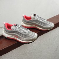 оригинални маратонки  Nike Air Max '97 сребристи/розови  номер 40,5, снимка 4 - Маратонки - 37312877