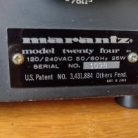 Marantz Model 24 preamp tuner, снимка 7 - Ресийвъри, усилватели, смесителни пултове - 39585507