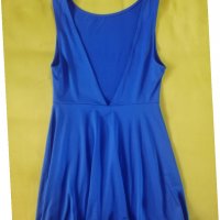Синя рокля H&M, снимка 3 - Рокли - 29104570