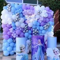 Украса с балони Декор Замръзналото кралство  Frozen , снимка 7 - Декорация - 44192954