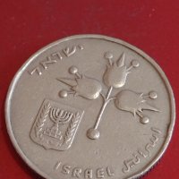 Стара монета ИЗРАЕЛ рядка за КОЛЕКЦИЯ ДЕКОРАЦИЯ 32065, снимка 5 - Нумизматика и бонистика - 44351213