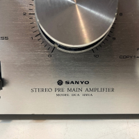 Sanyo DCA 1001 Solid State  Stereo Pre Main Amplifier, снимка 6 - Ресийвъри, усилватели, смесителни пултове - 44751643