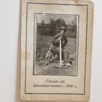 Стара снимка бригадирство 1948, снимка 1 - Други ценни предмети - 42568566