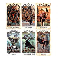 Crow Tarot - карти Таро , снимка 10 - Други игри - 37637204