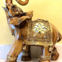 Фигура на слон, сувенир подходящ за подарък, украса, декорация , снимка 1 - Други - 29213462