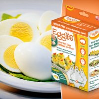Egiees Форми за варене на яйца без черупка, снимка 3 - Други стоки за дома - 30917604