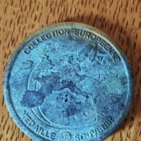 Френски юбилеен медал, снимка 2 - Антикварни и старинни предмети - 29722791
