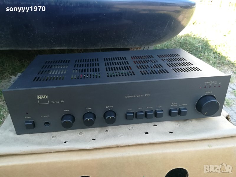 *ЛЕГЕНДАРНИЯТ NAD 3020 STEREO AMPLIFIER-ВНОС GERMANY 0909231715L2EWC, снимка 1