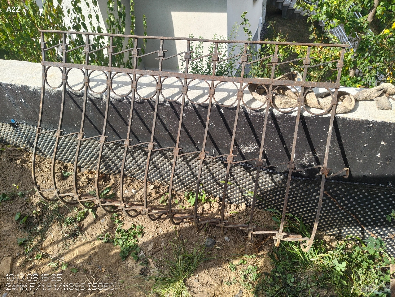 Решетки за прозорци и парапети от истинско ковано желязо , снимка 1