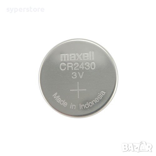 Батерия CR2430 Maxell 3V Lithium Cell, снимка 1