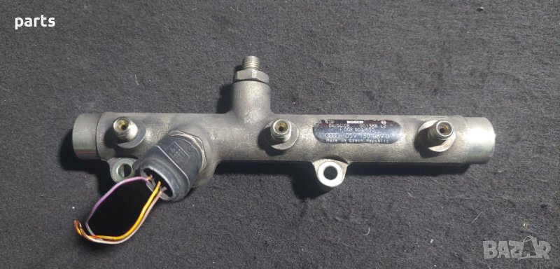 Лява Горивна Рейка 3.0TDI - 2.7TDI Ауди А6 C6 4F - A4 B7 - VW Файтон - Туарег 059130089D N, снимка 1