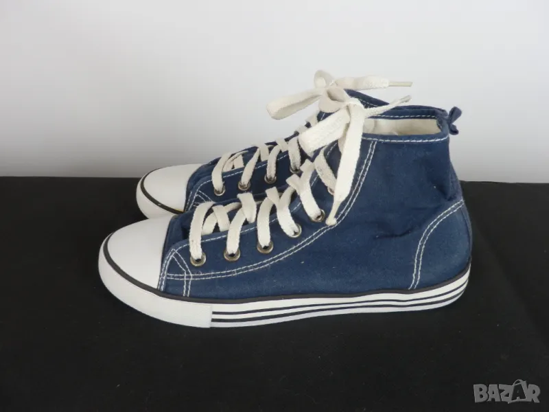 Сини дънкови кецки 36 размер, снимка 1