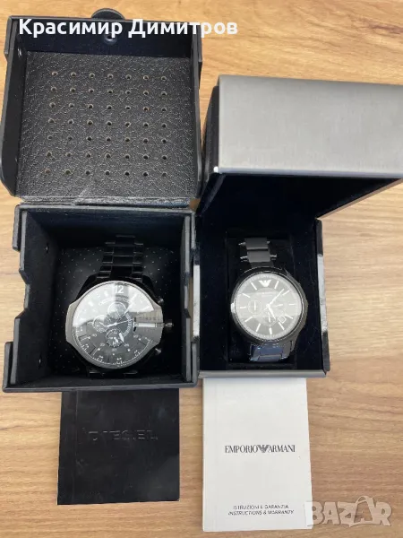 Мъжки часовник Emporio Armani Ceramika Original Нов, снимка 1