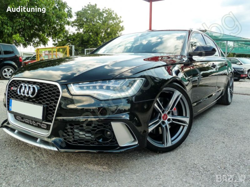 Предна Тунинг RS6 броня за Ауди А6 C7 4G PFL, снимка 1