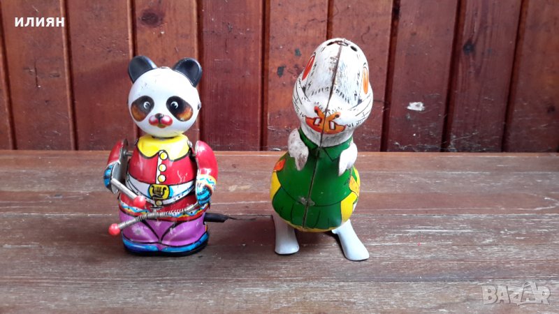 Тенекиени играчки имат забележки 30лв за двете , снимка 1