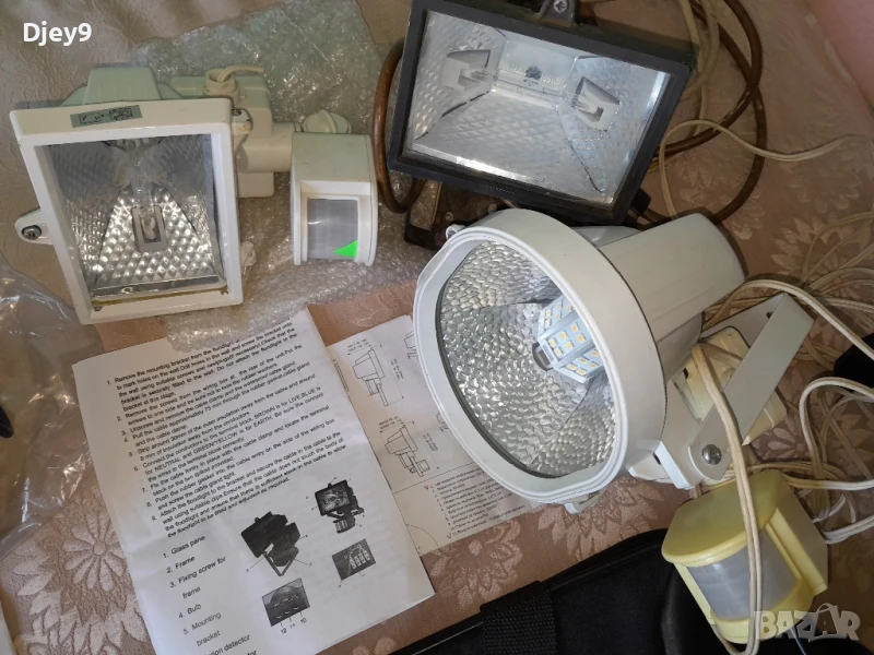 прожектори със сензор 10 лв, снимка 1