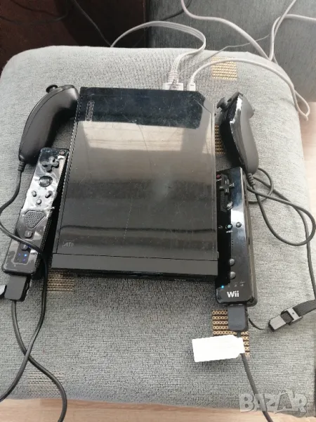 Nintendo Wii, черна, комплект, снимка 1