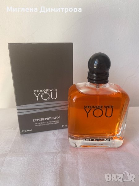 Мъжки парфюм STRONGER WITH YOU INTENSELY 100 ml, снимка 1