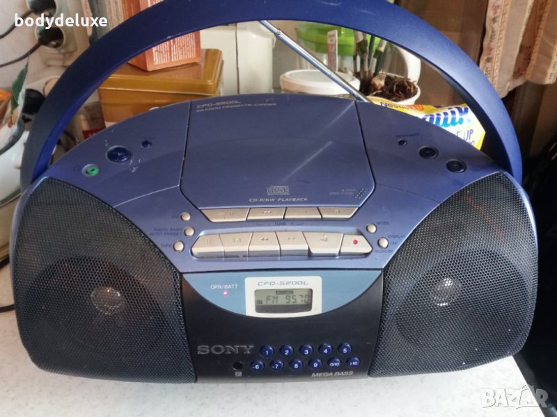 Sony CFD-S200L радио, снимка 1