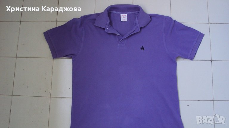 Мъжки блузи с къс ръкав- Zegna Sport, Brooks Brothers - 2 броя, снимка 1