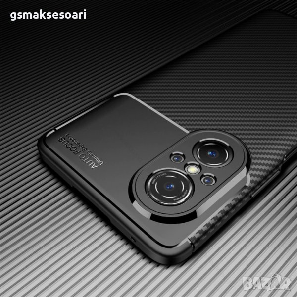 Huawei Nova 9 SE - Удароустойчив Кейс Гръб FIBER, снимка 1