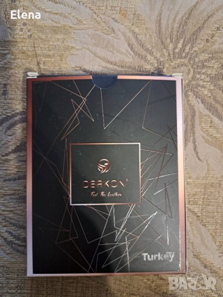 мъжки портфейл Derkon ,естествена кожа, снимка 1