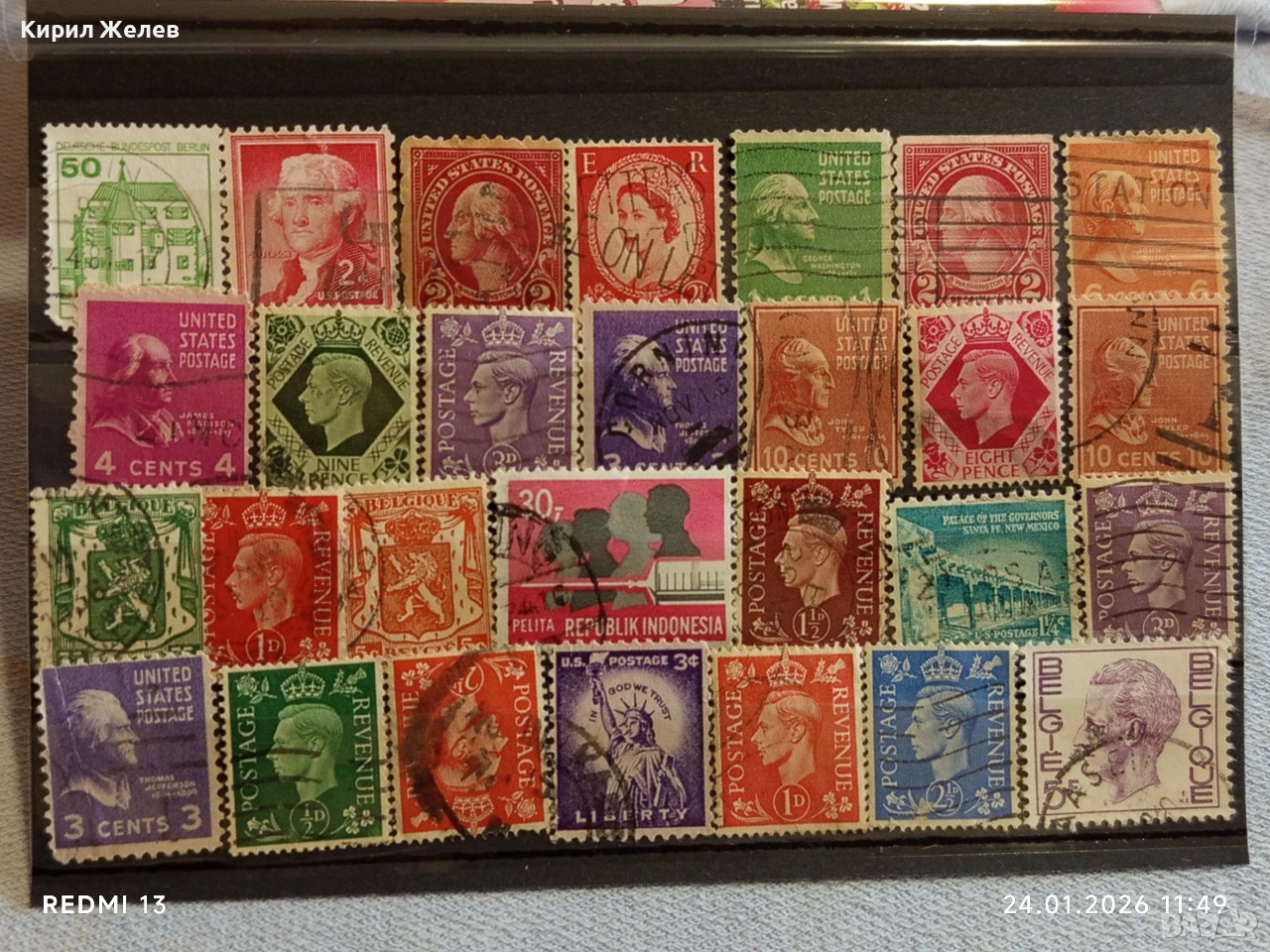 Стари пощенски марки от цял свят смесени СВЕТОВНИ ЛИДЕРИ за КОЛЕКЦИЯ ДЕКОРАЦИЯ 51603, снимка 1
