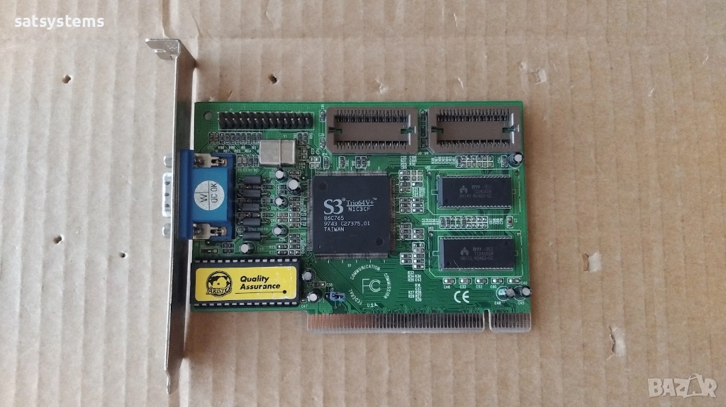 Видео карта S3 Trio 64V+ Aristo CT39V775-2 1MB PCI, снимка 1