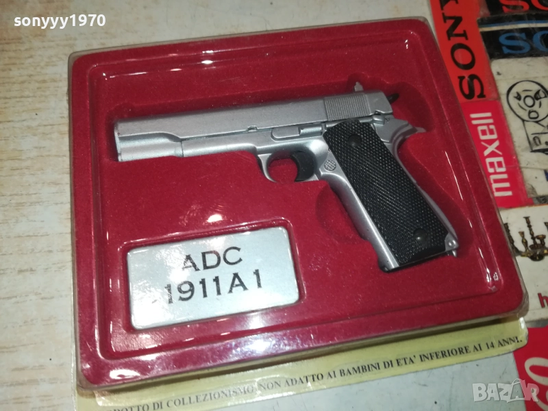 ADC 1911A1 КОЛЕКЦИОНЕРСКИ ПИСТОЛЕТ-ВНОС SWISS 1709252102, снимка 1