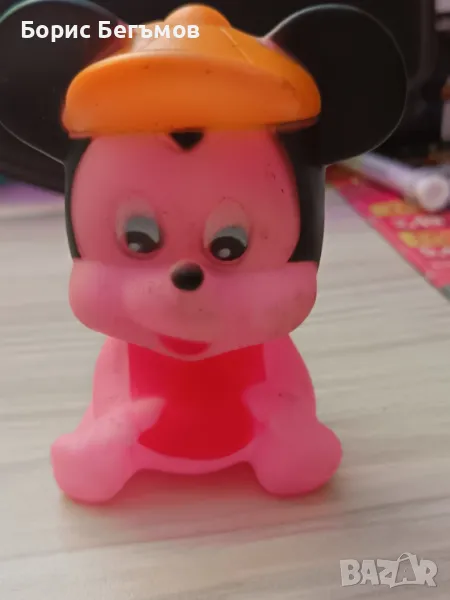 Гумена ретро играчка /Rubber Baby Minnie Mouse, снимка 1
