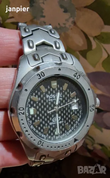 Мъжки часовник Fossil  Titanium , снимка 1