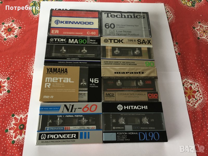 аудио касети-TDK/TEHNICS/YAMAHA, снимка 1