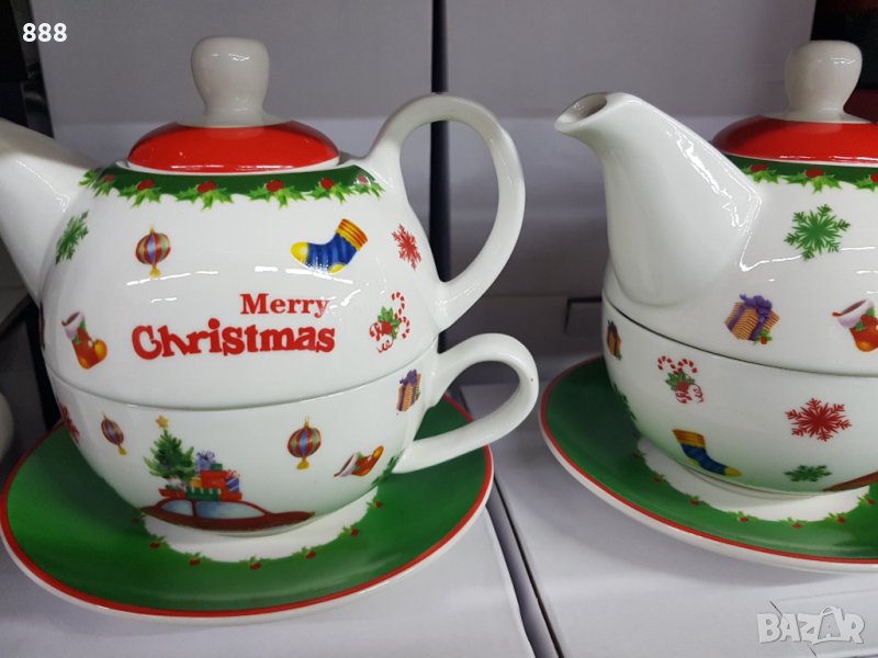 Чайник , чаша и чинийка, снимка 1