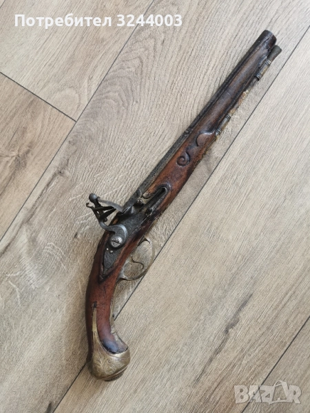 Стар кремъчен Пищов преднопълнещ, снимка 1