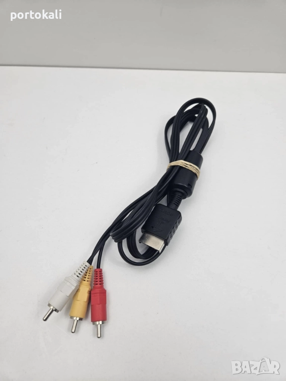 Оригинален AV кабел за Playstation 3 Playstation 2 Плейстейшън PS, снимка 1