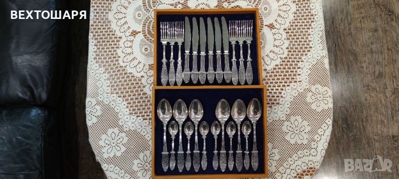 Уникален Комплект Руски Прибори за Хранене , снимка 1