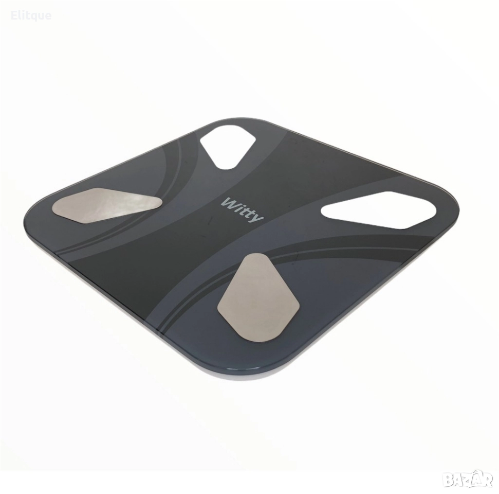 Електрически кантар, Bluetooth, Капацитет до 180 кг, снимка 1