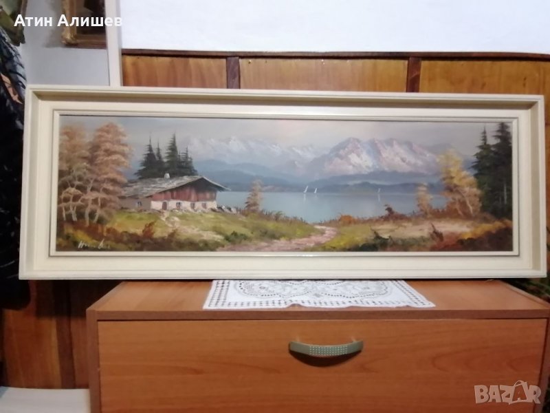 Авторска маслена картина на платно , снимка 1