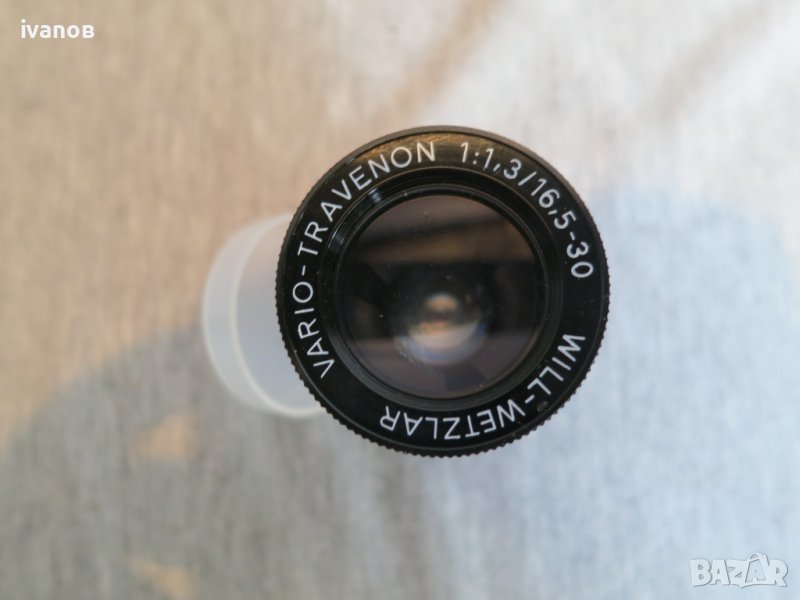 обектив Wetzlar Vario Travenon 1.3/16.5-30 mm Super 8 , снимка 1