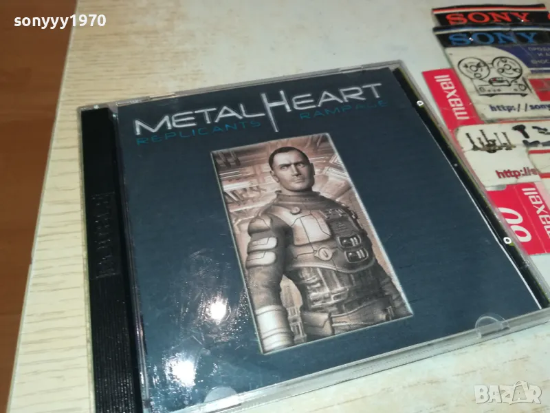 METAL HEART PC GAME-2 ДИСКА-РЕТРО ИГРА//АНТИКА 1804251846, снимка 1