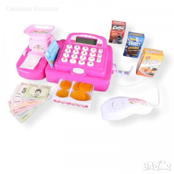 ✨ Касов апарат с калкулатор и касова лента  , снимка 1