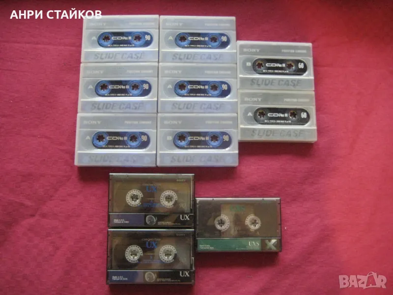 Продавам аудио касети SONY CHROME, снимка 1