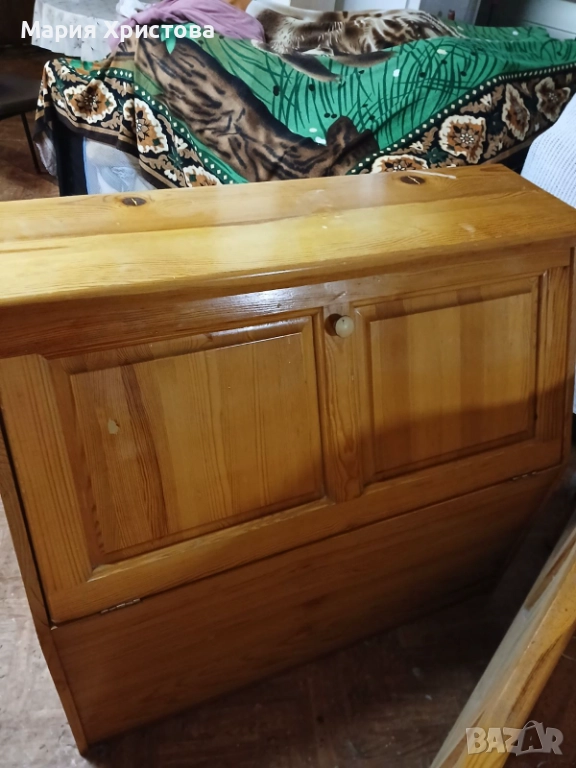 Дървен Скрин ракла , снимка 1