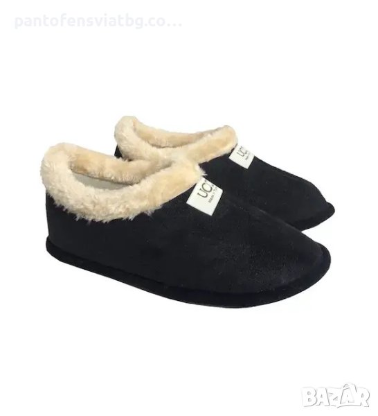 Мъжки домашни пантофи черно 41/45, снимка 1