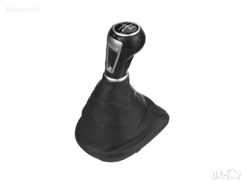 Топка с маншон за скоростен лост за Seat Leon 1P (2005-2012)   5 Скорости, снимка 1