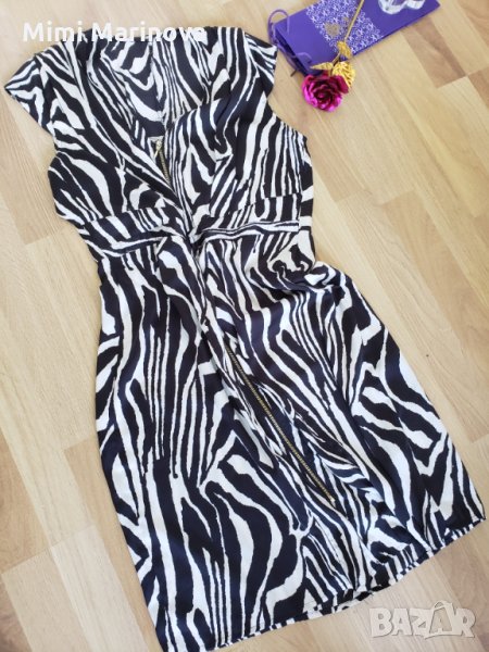 рокля Зебра H&M, снимка 1